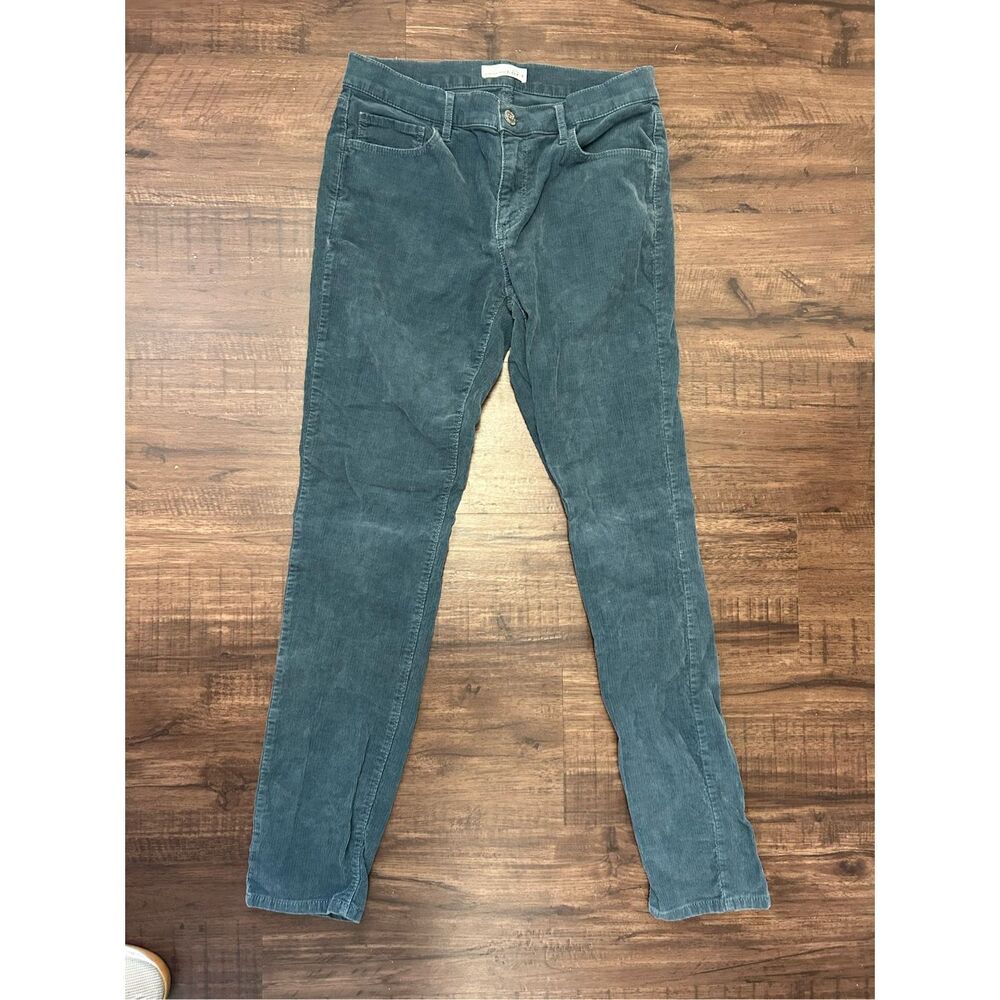 Loft Corderoy Pants in Teal, Sz 6, +